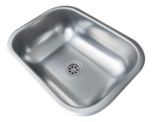 Pileta Bacha Cocina Simple Acero Inox 27 X 37 X 14 Dh27