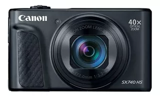 Canon PowerShot SX740 HS compacta avançada cor preto