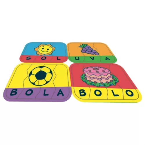 Jogo Educativo de Encaixar - Soletrando - NIG Brinquedos - Alves Baby