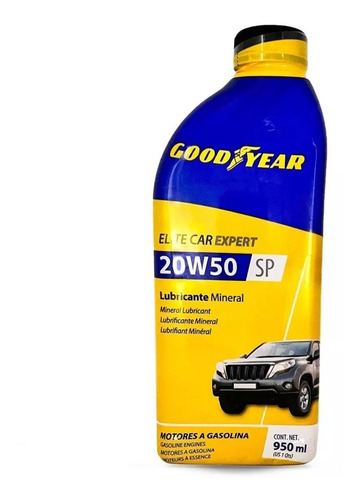 2 Pz Aceite Good Year 950ml. 4t - Sae 20w-50 Mineral