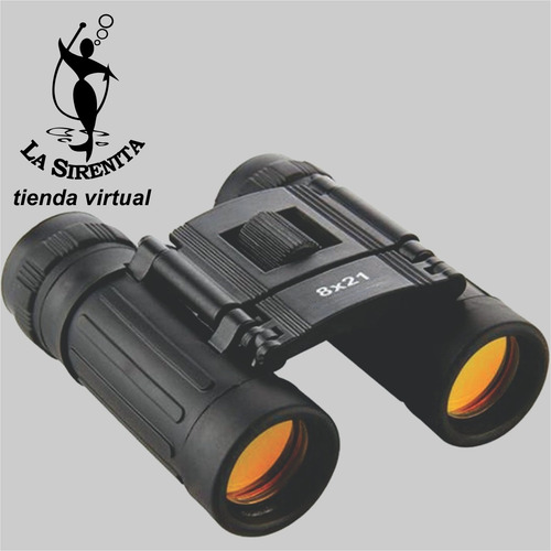 Imagen 2 de 7 de Binocular Compacto 8 X 21mm Con Estuche Y Correa