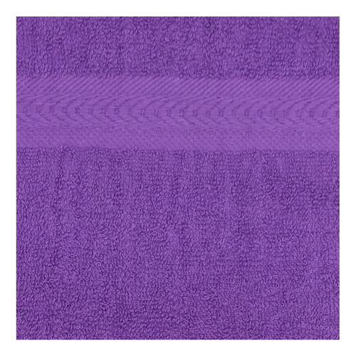 Tolla De Baño Caricia 130 X 70 100% Algodón Colores Color Morado Morado