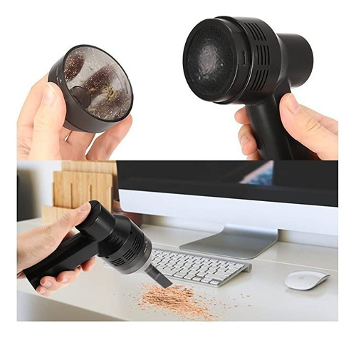 W Mini Aspirador De Pó Portátil Sem Fio Para Computador