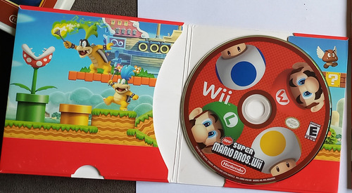 New Super Mario Bros Wii Americano Sem Manual (Recondicionado)