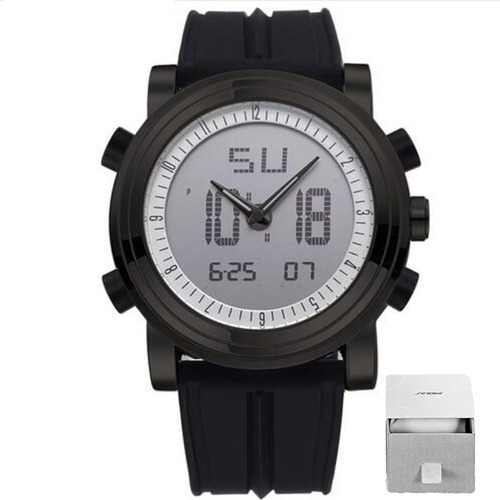 Reloj De Cuarzo Deportivo De Silicona Luminous Sinobi