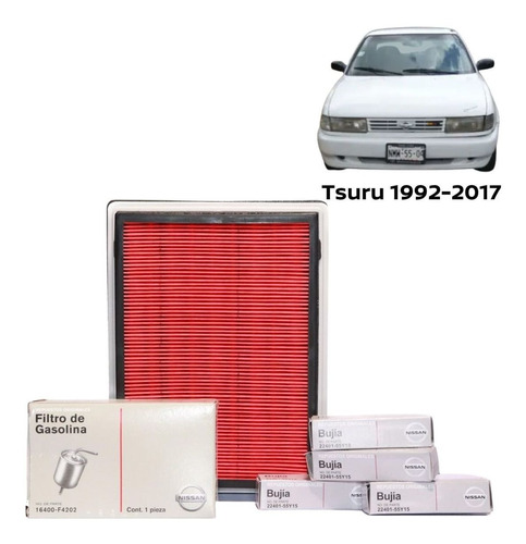 Paquete Afinacion Tsuru Gsr 2000 Original