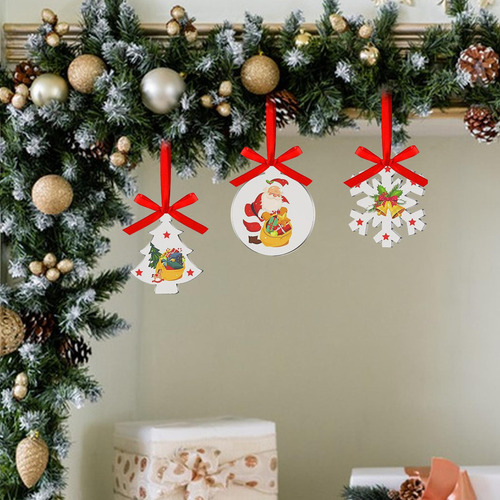 Adornos De Acrílico En Adornos De Navidad De Acrílico En 24