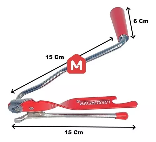 Abrelatas Manija Abridor De Latas Loekemeyer Acero Inox X1 U