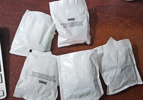 5 Piezas Bimbo Olorocos Olocoons Ho3 Empaque Rasgadura (Usado)
