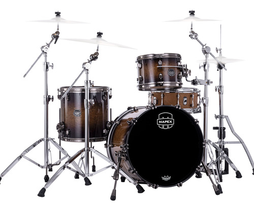 Batería Saturn Evolution Hybrid 4 Pzs Color Exotic Night For Color Exotic Night Forest Burst