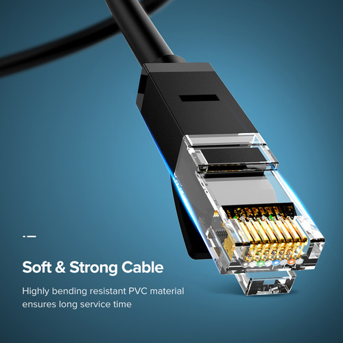 Ugreen Cabo De Rede Cat Utp 6 Cabo Rj45 1000mbs Enthernet 1m