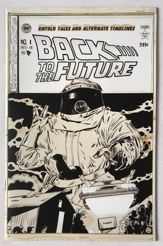 Back To The Future 1 Idw Volver Al Futuro Kamite Comics 2016