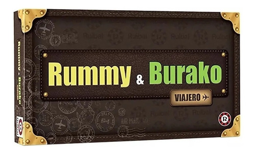 Rummy Burako Viajero Juego De Mesa Original Ruibal