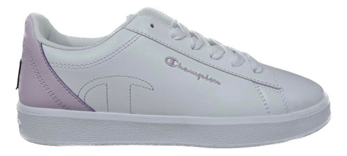 Tenis Casual Champion Pure Cas10353 Blanco/lila Original!