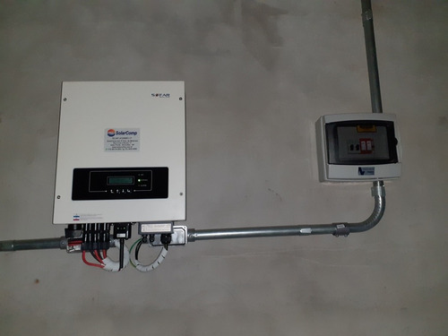 Imagem 4 de 4 de Kit Gerador Sistema Solar Inversor 1300w 4modulos 340w