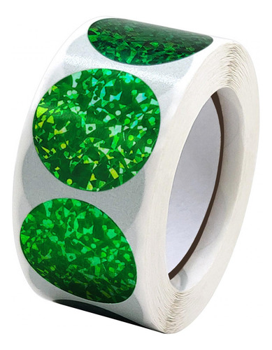 1 Rollo De Pegatinas Decorativas Para Sobres Para Verde