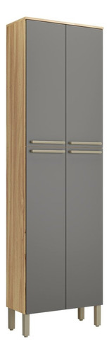 Paneleiro Simples Com 2 Portas 100% Mdf Itália Espresso