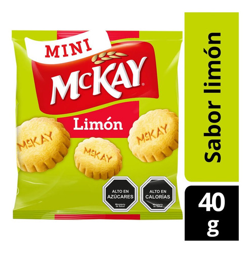 Galletas Mini Mackay Limon 35 Gr(10 Unidades)-super