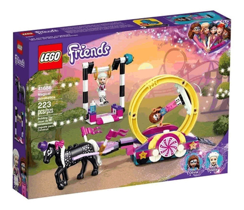 Brinquedo De Montar Friends Acrobacias Mágicas Lego Quantidade de peças 223