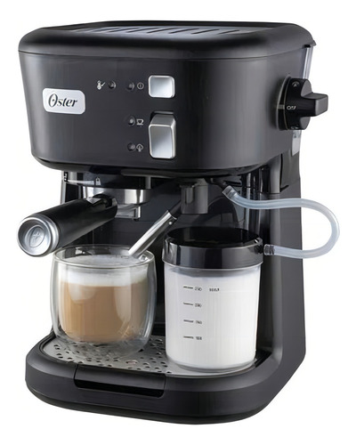 Cafetera Negra Para Espresso Oster® Bvstem5501b Color Negro