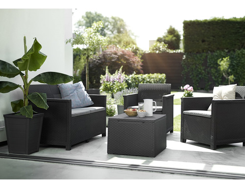 Juego De Terraza Jardin Elodie Keter