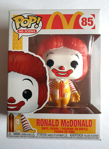 Funko Pop! Macdonald - Ronald Mcdonald #85
