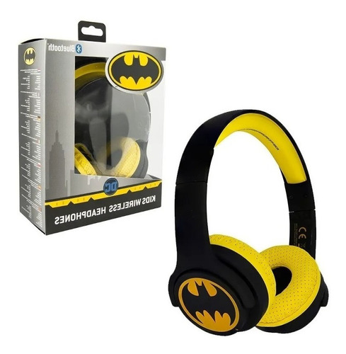 Audifonos Bluetooth Batman Otl Color Negro