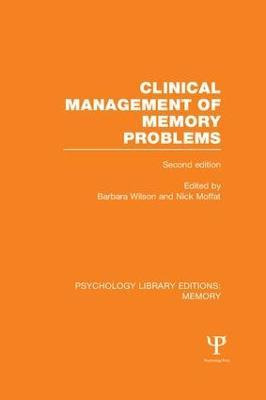 Libro Clinical Management Of Memory Problems (2nd Edn) (p...