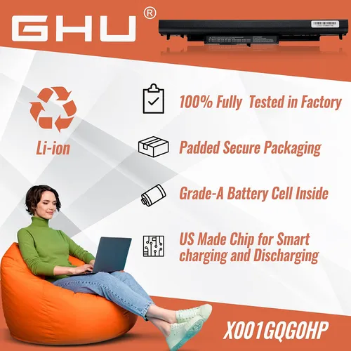 Nueva Batería De Ghu 38 Wh 2600mah Hs04 Hscomatible Con Hp P