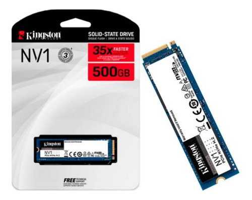 Disco Kingston  Nv1 Pcle Nvme M.2 500gb 