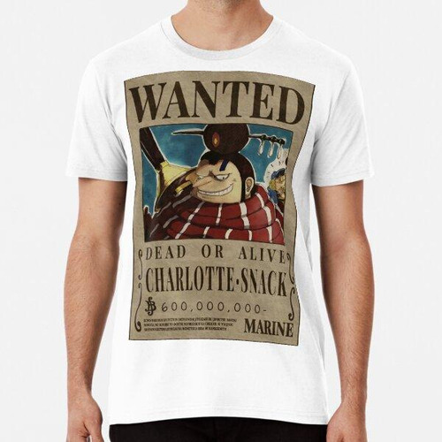 Remera Charlotte Snack Bounty One Piece Wanted Algodon Premi