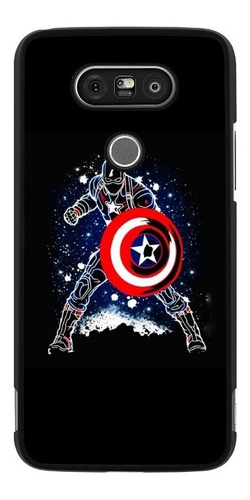 Funda Protector Para LG G5 G6 G7 Marvel Capitan America N