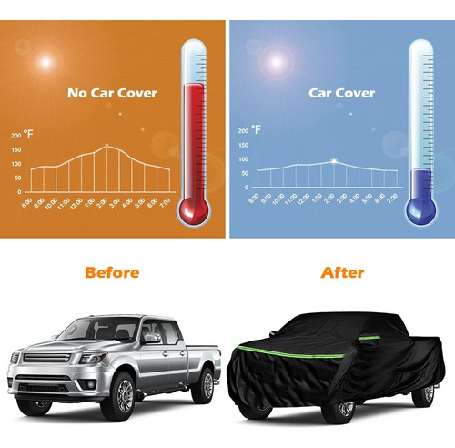 Cubierta De Camioneta Impermeable Para Todo Tipo De Clima, C
