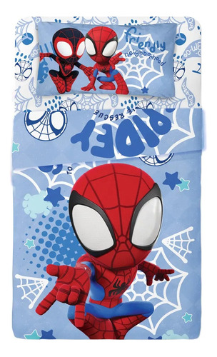 Juego De Sábanas Cuna Funcional Spidey