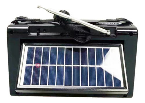 Radio Portátil Am/fm/sw Con Panel Solar Y Luz - Ps
