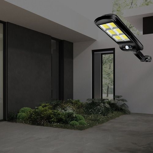 2x Luz De Calle Solar Al Aire Libre 450w Led Foco