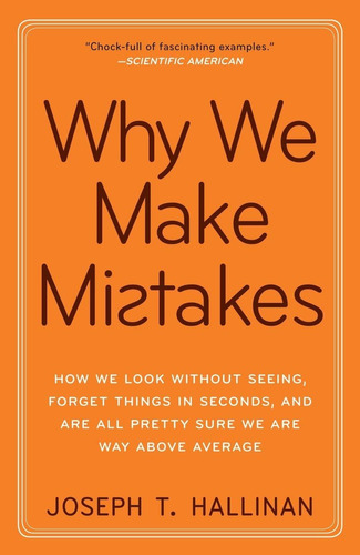 Libro: Why We Make Mistakes: How We Look Without Seeing, In