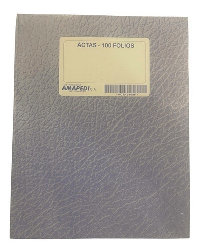 Libro Actas 100 Folios Pack 2 Und 