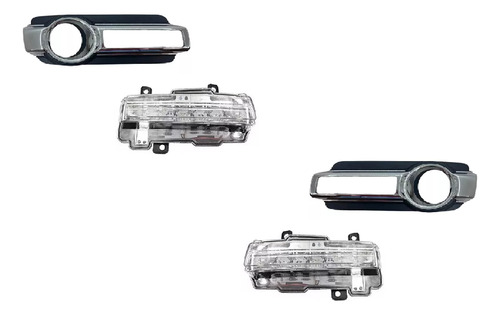 Par Daylight Com Moldura Pajero Full 15 16 17 18 19 20 2021