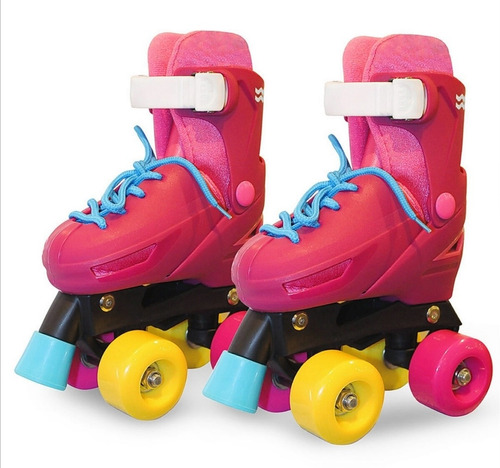 Patines Artísticos Rosados Talla 31-34 Ajustables