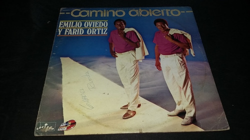 Emilio Oviedo Y Farid Ortiz Camino Abierto Lp Vallenato
