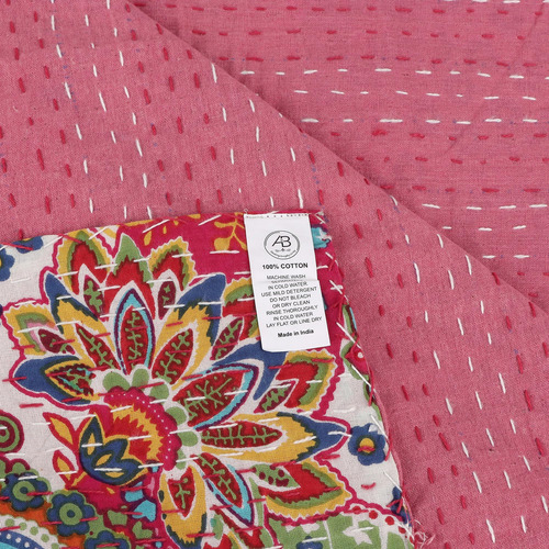Anb Elevating Everyday Living Colcha Kantha Tradicional Indi