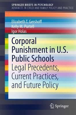 Libro Corporal Punishment In U.s. Public Schools - Elizab...