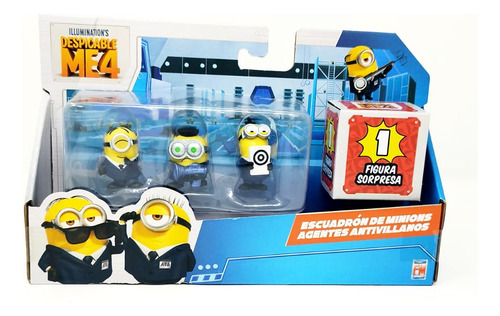 Mini-minios Escuadrón De Agentes Antivillanos