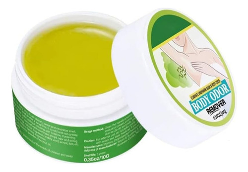 . Crema Desodorante Portátil Para Axilas, Reduce Sudor Y