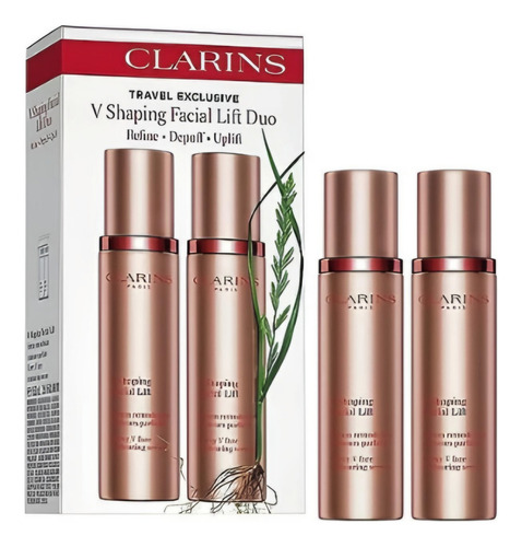 Clarins Sérum Antiedad Lifting 2x50ml. Facial Lift Duo. Momento De Aplicación Día/noche Tipo De Piel Todo Tipo De Piel