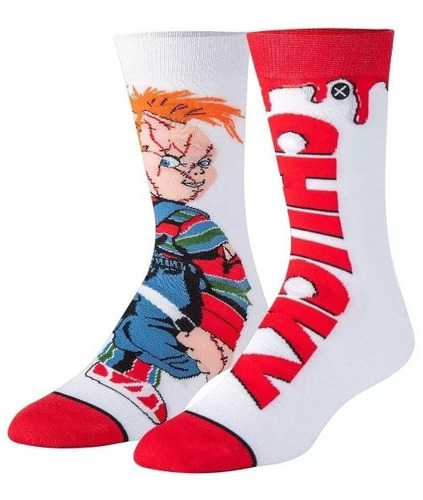 Calcetas Película De Terror Diseño Chucky Calidad Premium   