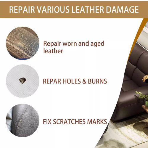 Kit De Acolchoamento Para Reparo De Couro Para Sofá De Carro