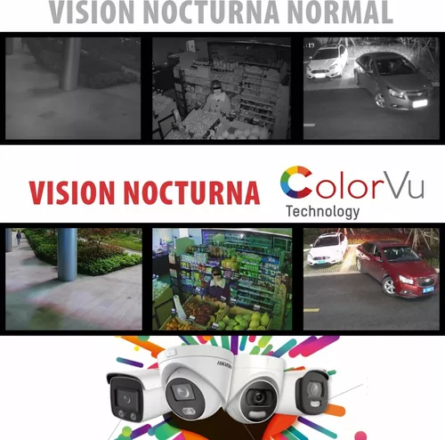 Kit Seguridad Hikvision 12 Camaras Vision Nocturna A Color !