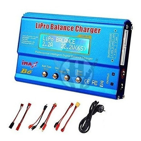 Cargador Balanceador Imax B6 80w 7.4 Y 11.1v Lipo Airsoft